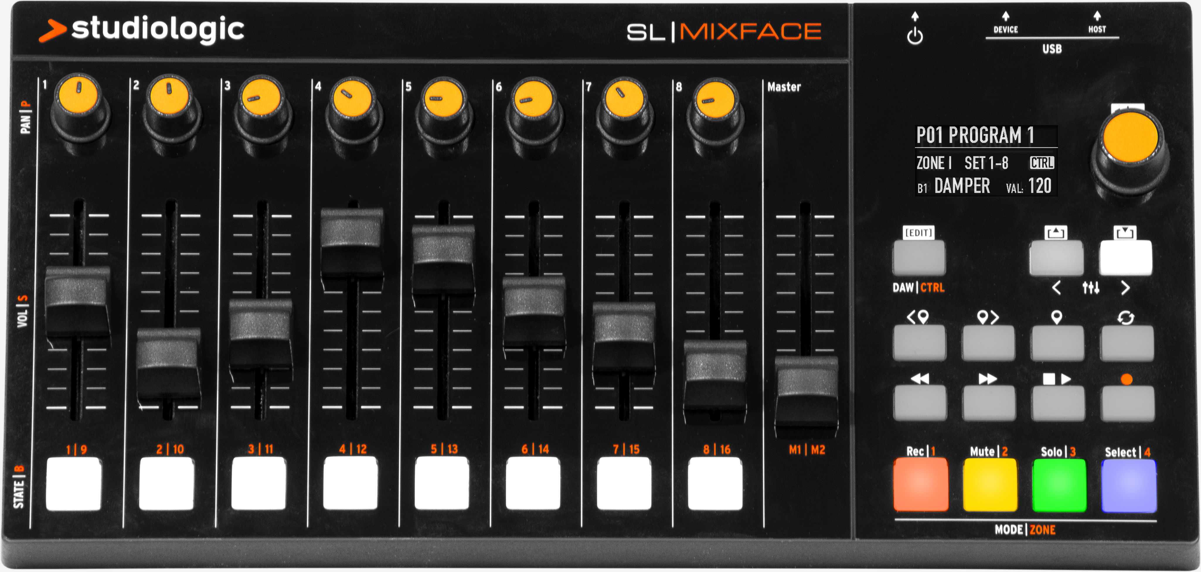 SL Mixface USB MIDI Controller
